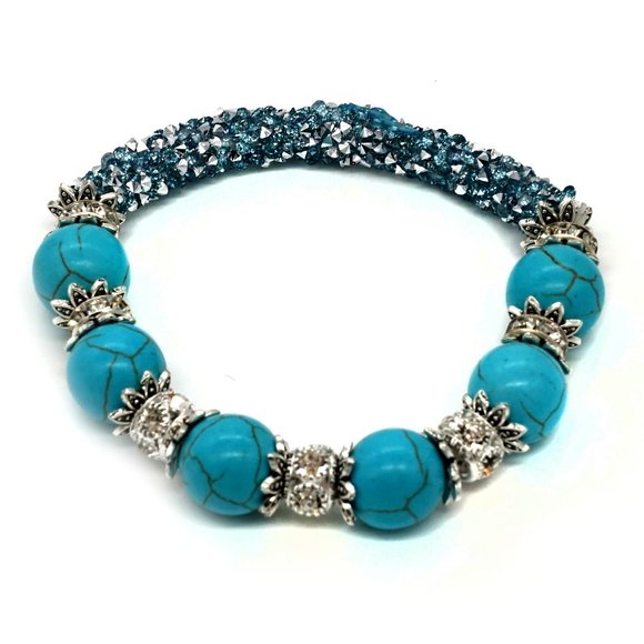 My bead Emporium Jewelry - Bracelet with turquoise beads and